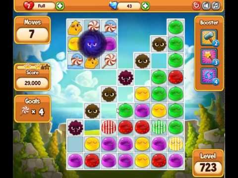 Video guide by skillgaming: Pudding Pop Mobile Level 723 #puddingpopmobile