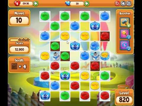 Video guide by skillgaming: Pudding Pop Mobile Level 820 #puddingpopmobile
