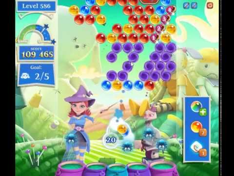 Video guide by skillgaming: Bubble Witch Saga 2 Level 586 #bubblewitchsaga