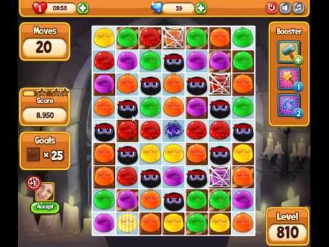Video guide by skillgaming: Pudding Pop Mobile Level 810 #puddingpopmobile
