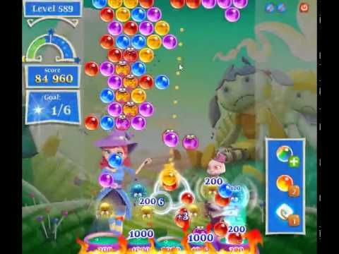 Video guide by skillgaming: Bubble Witch Saga 2 Level 589 #bubblewitchsaga