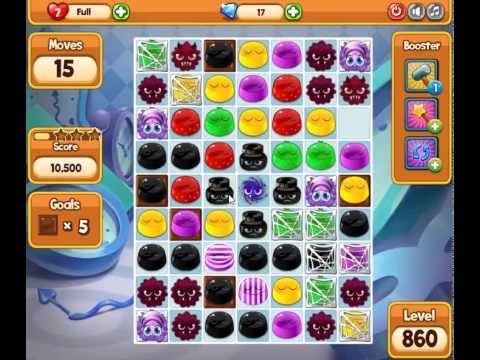 Video guide by skillgaming: Pudding Pop Mobile Level 860 #puddingpopmobile