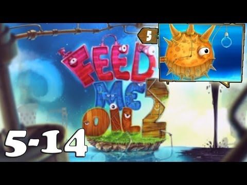Video guide by IPHONEIGAMEPLAYS: Feed Me Oil 2 Level 5-14 #feedmeoil