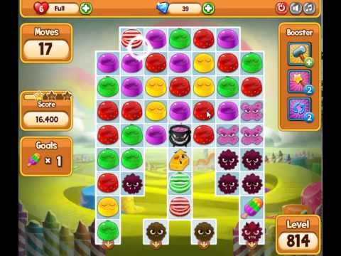 Video guide by skillgaming: Pudding Pop Mobile Level 814 #puddingpopmobile