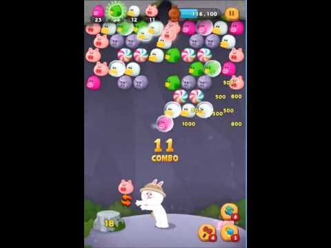 Video guide by : LINE Bubble 2 Stage 166 #linebubble2