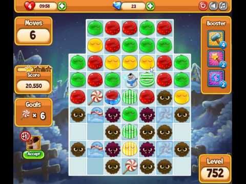 Video guide by skillgaming: Pudding Pop Mobile Level 752 #puddingpopmobile