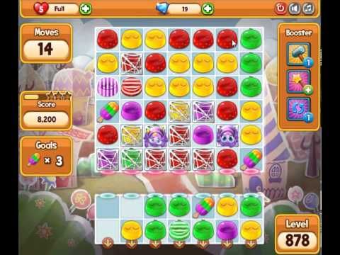 Video guide by skillgaming: Pudding Pop Mobile Level 878 #puddingpopmobile