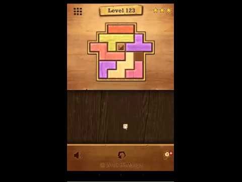 Video guide by : Wood Block Puzzle Level 121-125 #woodblockpuzzle
