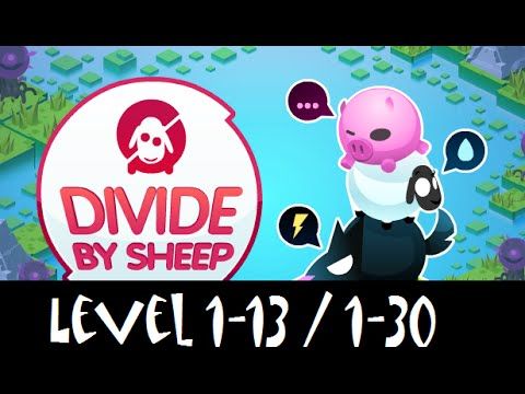 Video guide by IGVGameplayreviews: Divide By Sheep Level 1 - 13 to  #dividebysheep