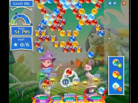 Video guide by skillgaming: Bubble Witch Saga 2 Level 581 #bubblewitchsaga