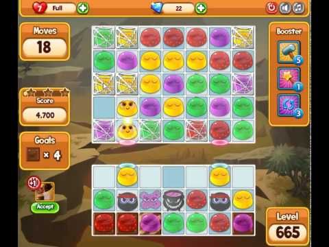 Video guide by skillgaming: Pudding Pop Mobile Level 665 #puddingpopmobile