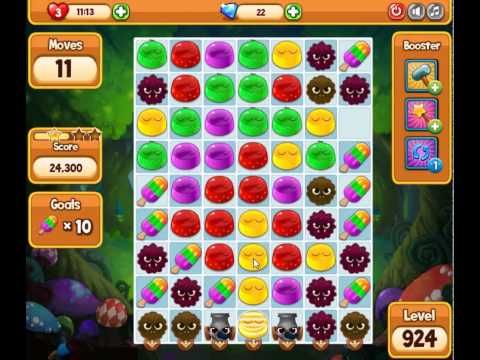 Video guide by skillgaming: Pudding Pop Mobile Level 924 #puddingpopmobile