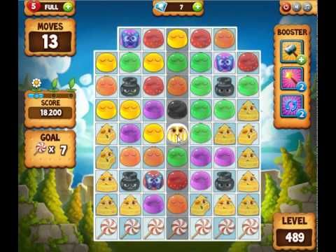 Video guide by skillgaming: Pudding Pop Mobile Level 489 #puddingpopmobile