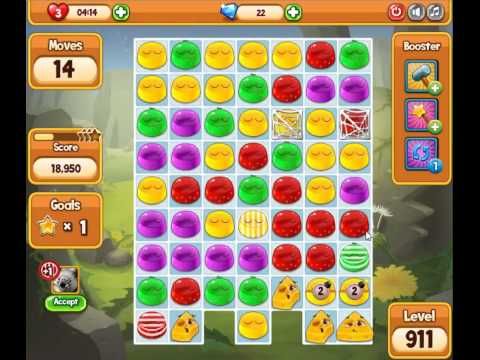 Video guide by skillgaming: Pudding Pop Mobile Level 911 #puddingpopmobile
