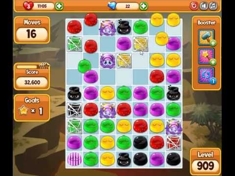 Video guide by skillgaming: Pudding Pop Mobile Level 909 #puddingpopmobile