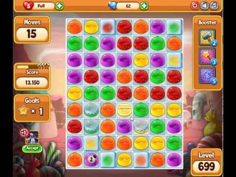 Video guide by skillgaming: Pudding Pop Mobile Level 699 #puddingpopmobile