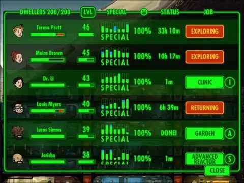 Video guide by 999gamed: Fallout Shelter Level 50 #falloutshelter