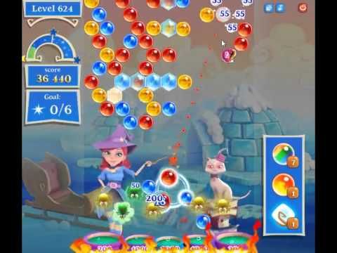 Video guide by skillgaming: Bubble Witch Saga 2 Level 624 #bubblewitchsaga