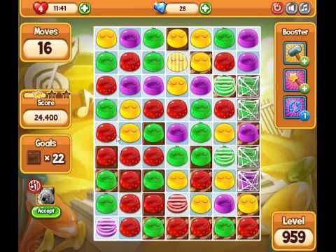 Video guide by skillgaming: Pudding Pop Mobile Level 959 #puddingpopmobile