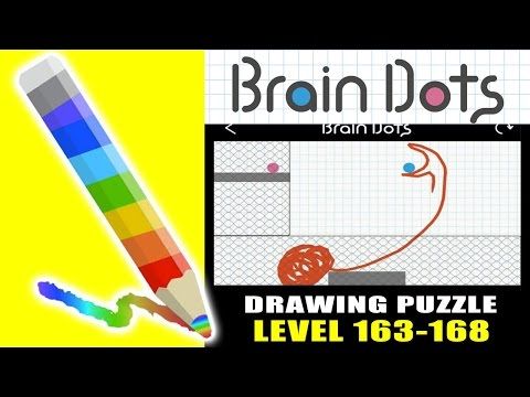 Video guide by kapaooapps: Brain Dots Level 163-168 #braindots