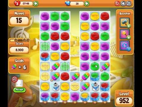 Video guide by skillgaming: Pudding Pop Mobile Level 952 #puddingpopmobile
