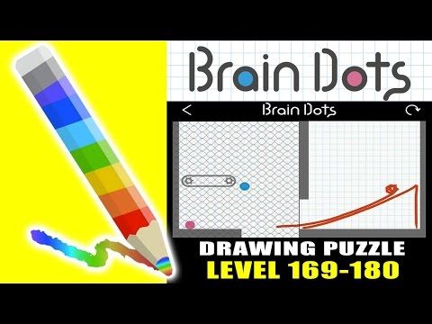 Video guide by kapaooapps: Brain Dots Level 169-180 #braindots