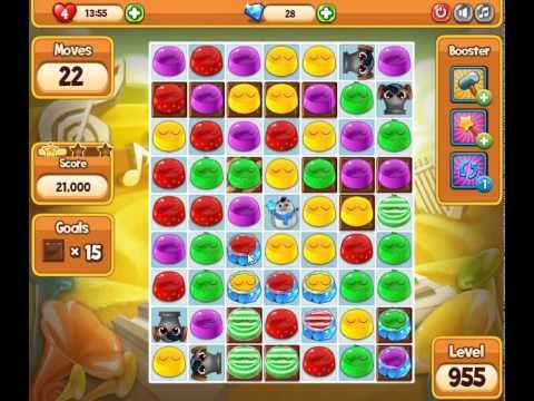Video guide by skillgaming: Pudding Pop Mobile Level 955 #puddingpopmobile