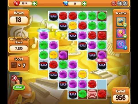 Video guide by skillgaming: Pudding Pop Mobile Level 956 #puddingpopmobile