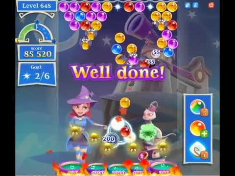 Video guide by skillgaming: Bubble Witch Saga 2 Level 648 #bubblewitchsaga