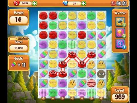 Video guide by skillgaming: Pudding Pop Mobile Level 969 #puddingpopmobile