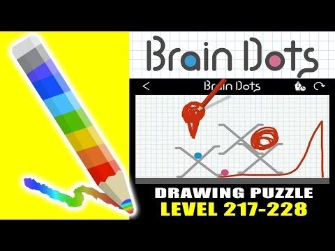 Video guide by kapaooapps: Brain Dots Level 217-228 #braindots