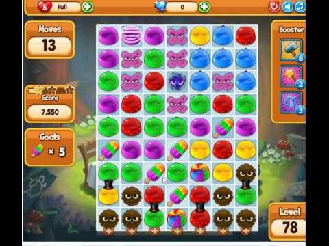 Video guide by  3 stars: Pudding Pop Mobile Level 78 #puddingpopmobile