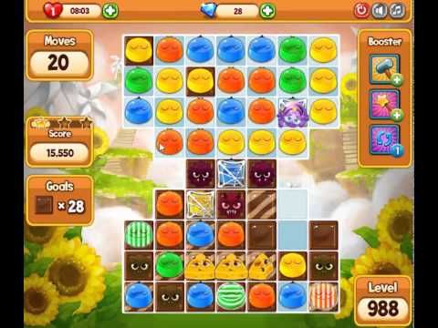 Video guide by skillgaming: Pudding Pop Mobile Level 988 #puddingpopmobile