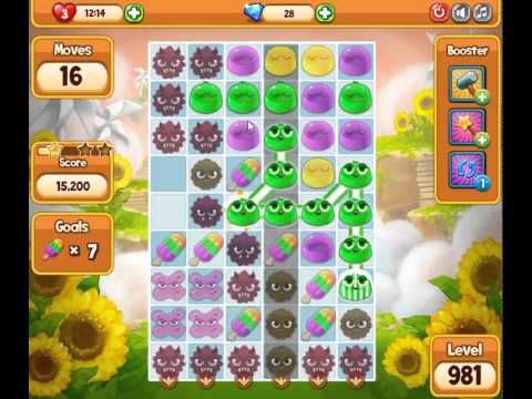 Video guide by skillgaming: Pudding Pop Mobile Level 981 #puddingpopmobile