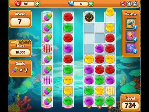 Video guide by skillgaming: Pudding Pop Mobile Level 734 #puddingpopmobile