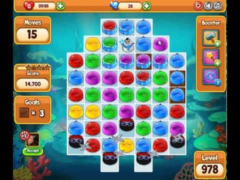 Video guide by skillgaming: Pudding Pop Mobile Level 978 #puddingpopmobile