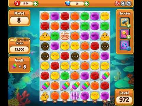 Video guide by skillgaming: Pudding Pop Mobile Level 972 #puddingpopmobile