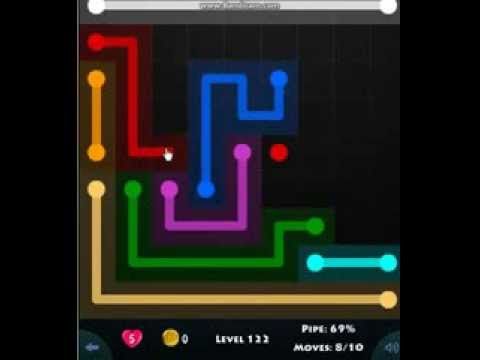 Video guide by 2GamerTube: Flow Game Level 121 - 130 #flowgame