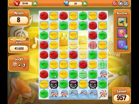 Video guide by skillgaming: Pudding Pop Mobile Level 957 #puddingpopmobile