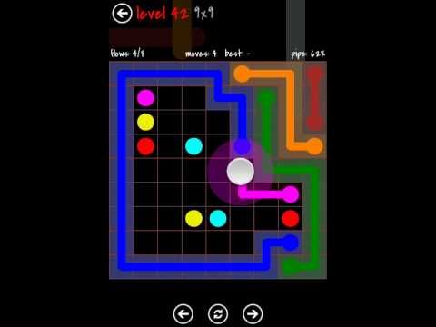 Video guide by TheDorsab3: Flow Free 9x9 level 42 #flowfree
