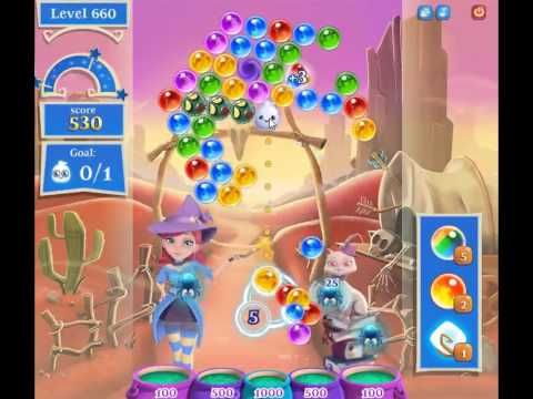 Video guide by skillgaming: Bubble Witch Saga 2 Level 660 #bubblewitchsaga