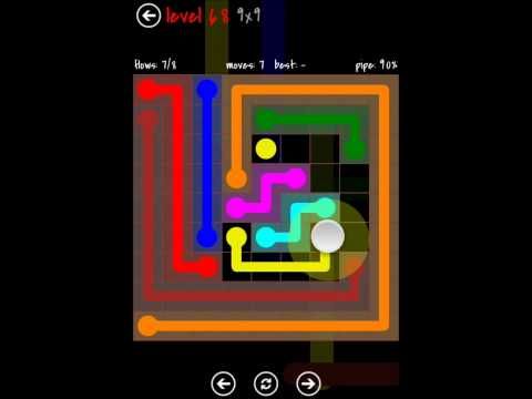 Video guide by TheDorsab3: Flow Free 9x9 level 68 #flowfree