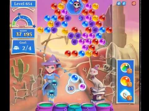 Video guide by skillgaming: Bubble Witch Saga 2 Level 654 #bubblewitchsaga
