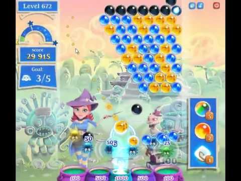 Video guide by skillgaming: Bubble Witch Saga 2 Level 672 #bubblewitchsaga
