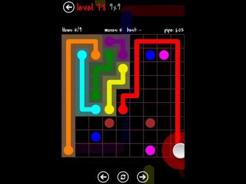 Video guide by TheDorsab3: Flow Free 9x9 level 78 #flowfree