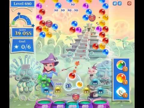 Video guide by skillgaming: Bubble Witch Saga 2 Level 690 #bubblewitchsaga