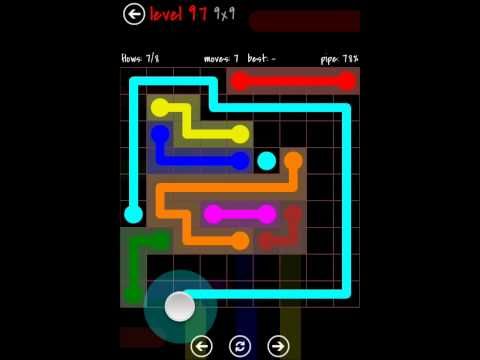 Video guide by TheDorsab3: Flow Free level 97 #flowfree