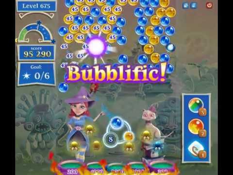 Video guide by skillgaming: Bubble Witch Saga 2 Level 675 #bubblewitchsaga