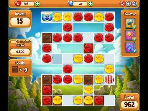 Video guide by skillgaming: Pudding Pop Mobile Level 962 #puddingpopmobile