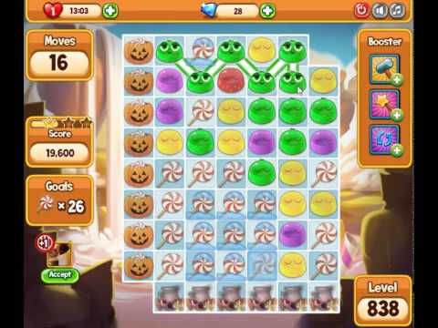 Video guide by skillgaming: Pudding Pop Mobile Level 838 #puddingpopmobile
